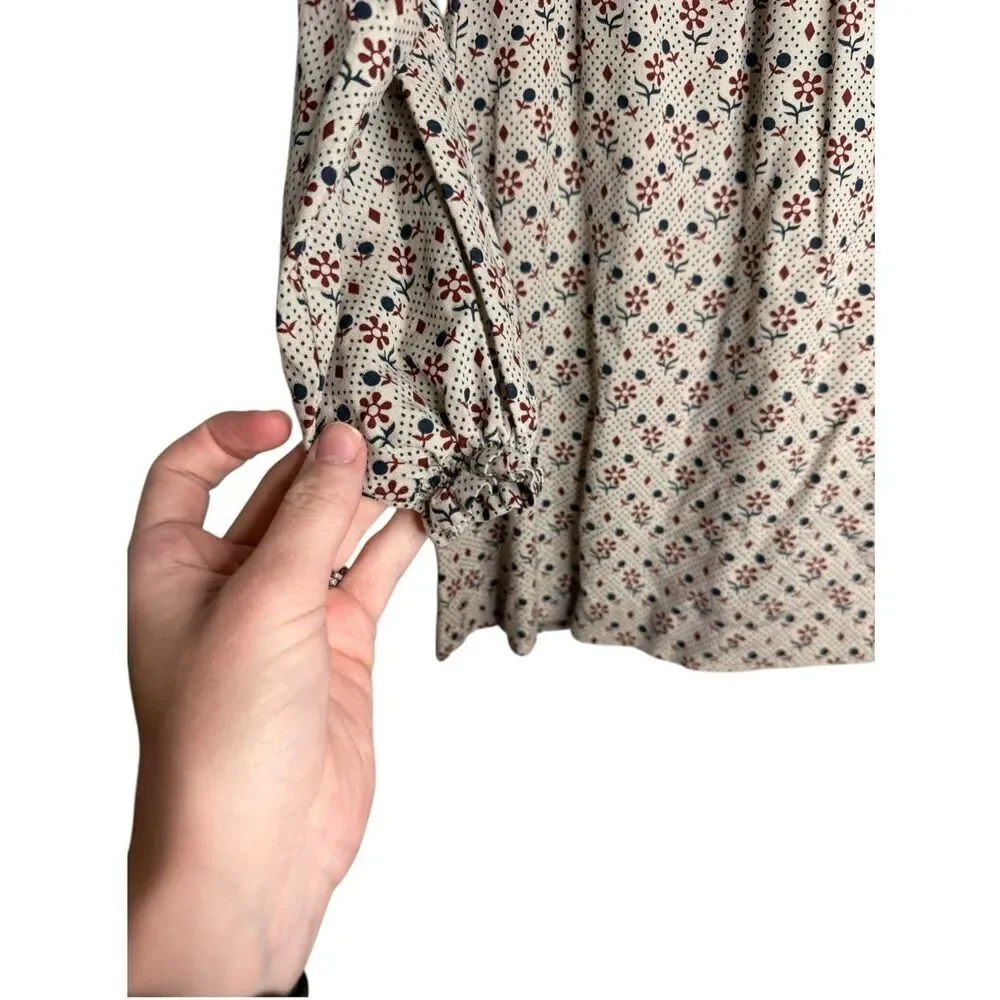 Gocco Girls Floral Tan Casual Dress Size 4-5‎ Years